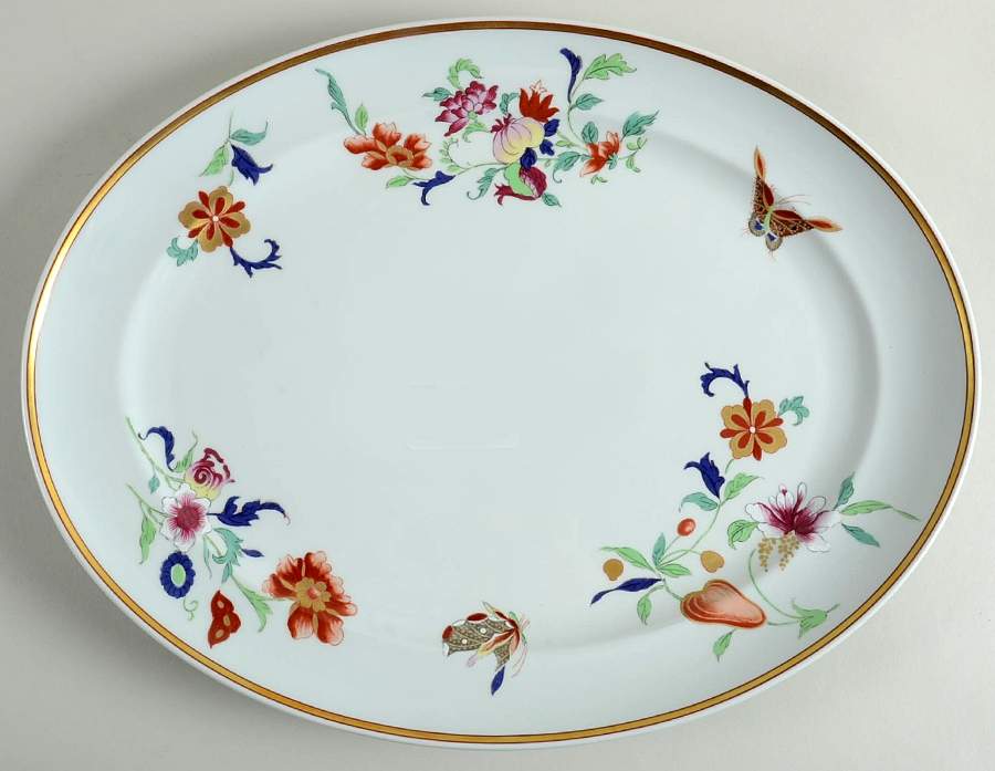 Ashley 16" Oval Serving Platter by Mottahedeh-1