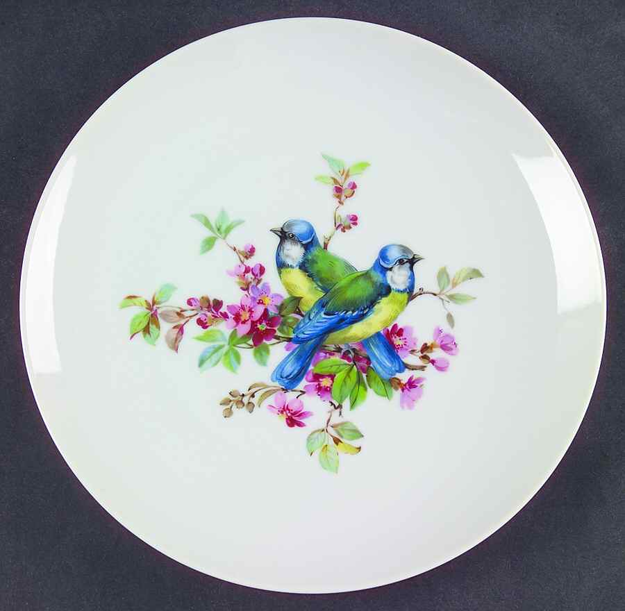 Aviary Salad/Dessert Plate by Mottahedeh-1