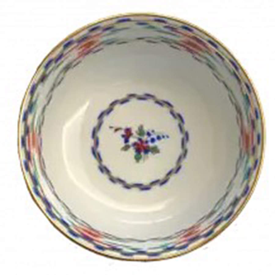 Bargello Fruit/Dessert (Sauce) Bowl by Mottahedeh-1
