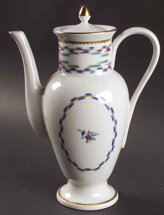 Bargello Coffee Pot & Lid by Mottahedeh-1