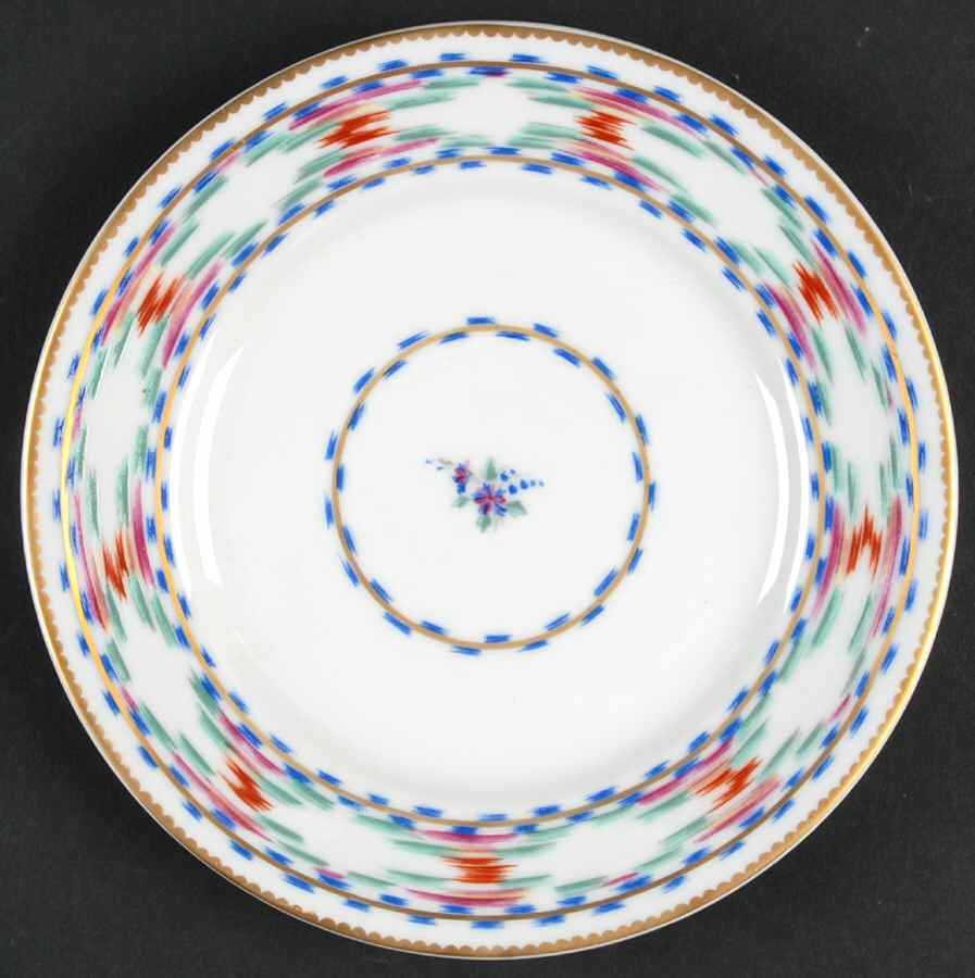 Bargello Bread & Butter Plate by Mottahedeh-1
