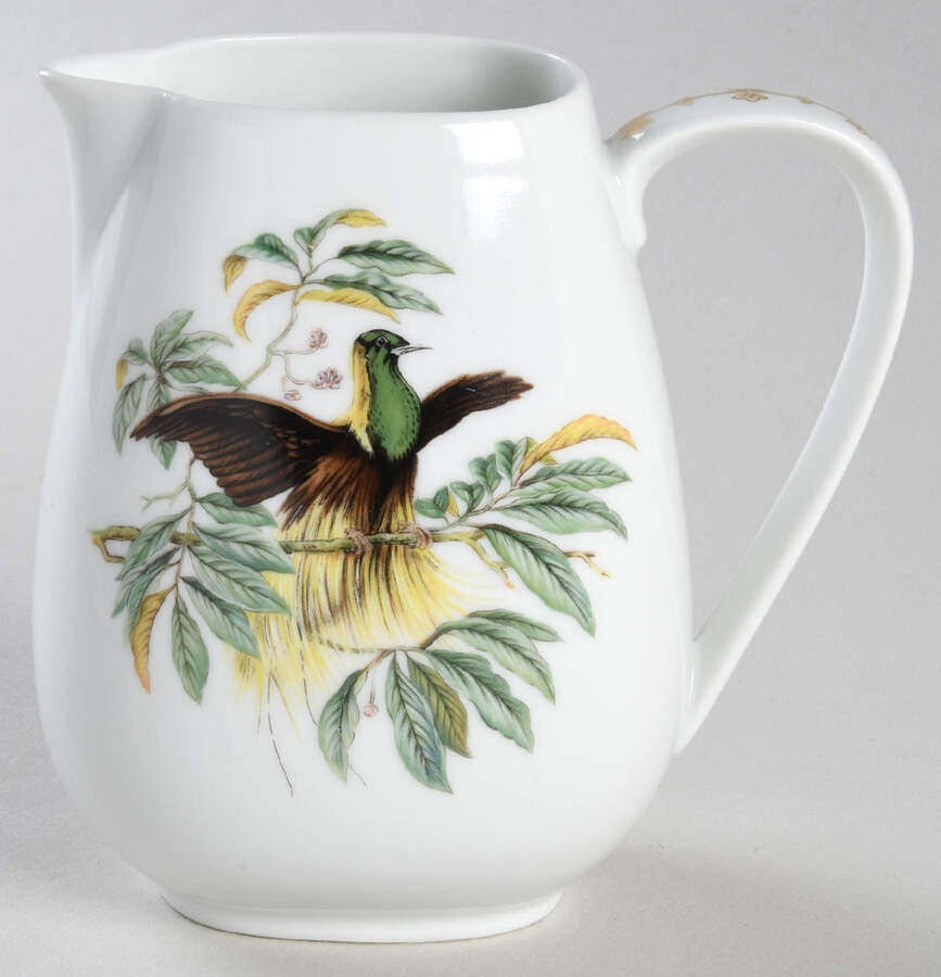 Bird of Paradise Creamer by Mottahedeh-1