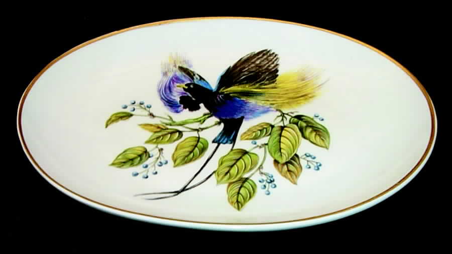 Bird of Paradise Bone Dish by Mottahedeh-1