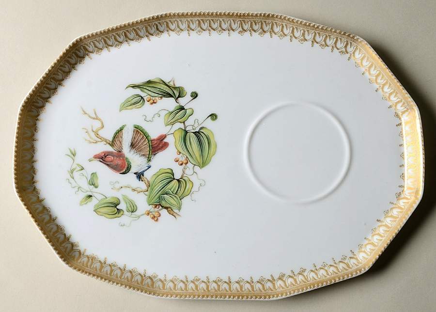 Bird of Paradise Snack Plate by Mottahedeh-1