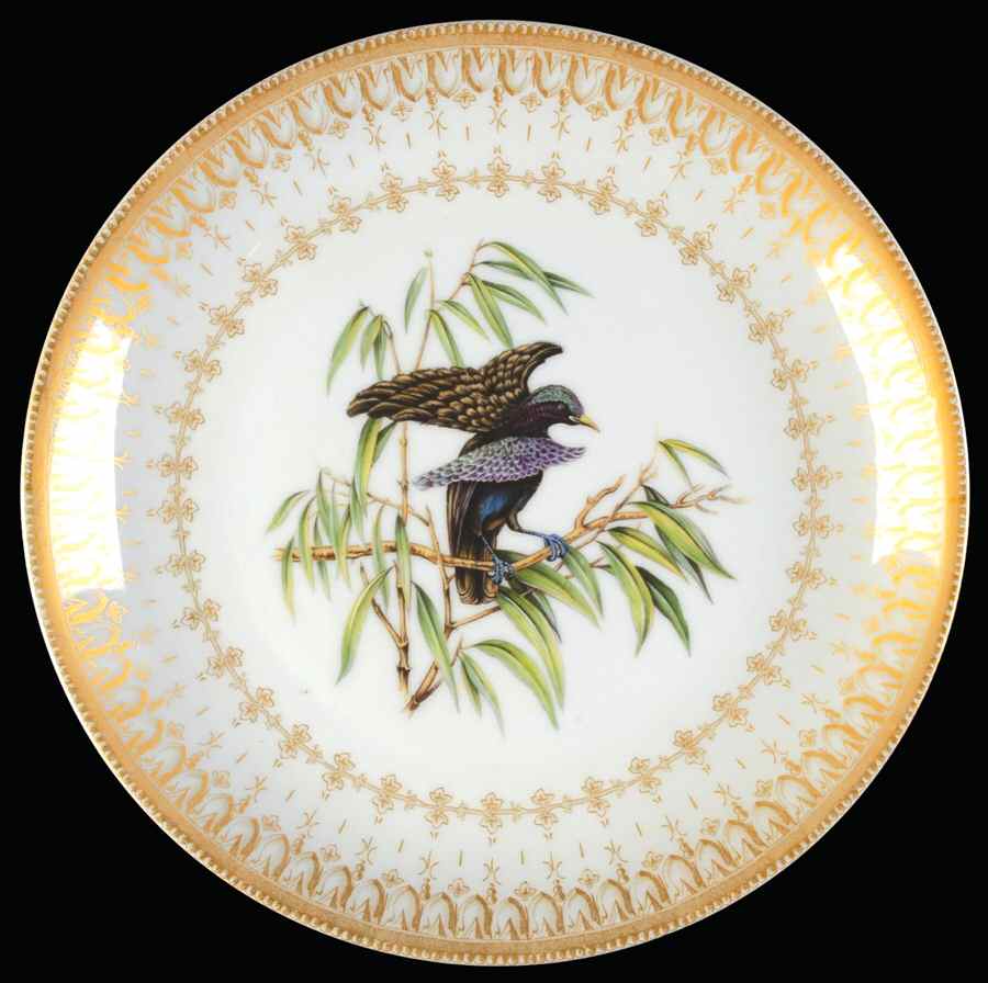 Bird of Paradise Dinner Plate by Mottahedeh-1