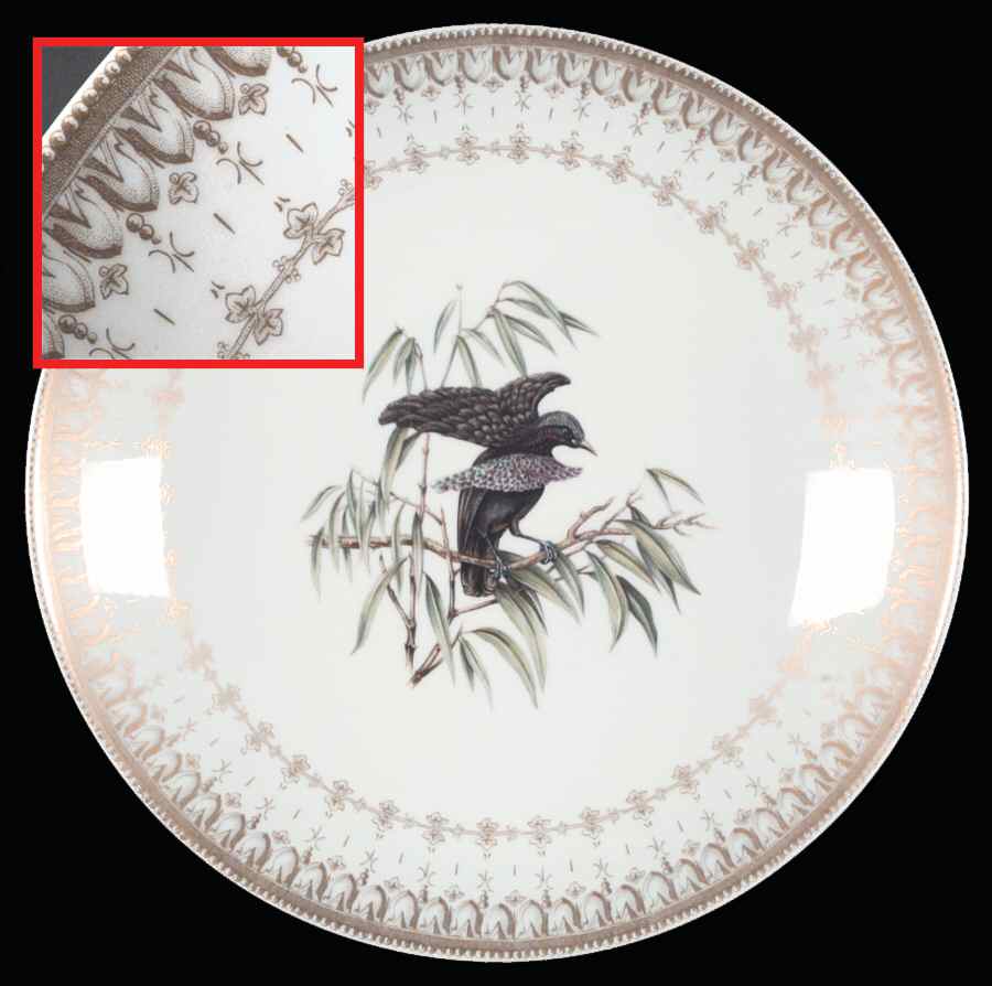 Bird of Paradise Large Fruit Bowl by Mottahedeh-1
