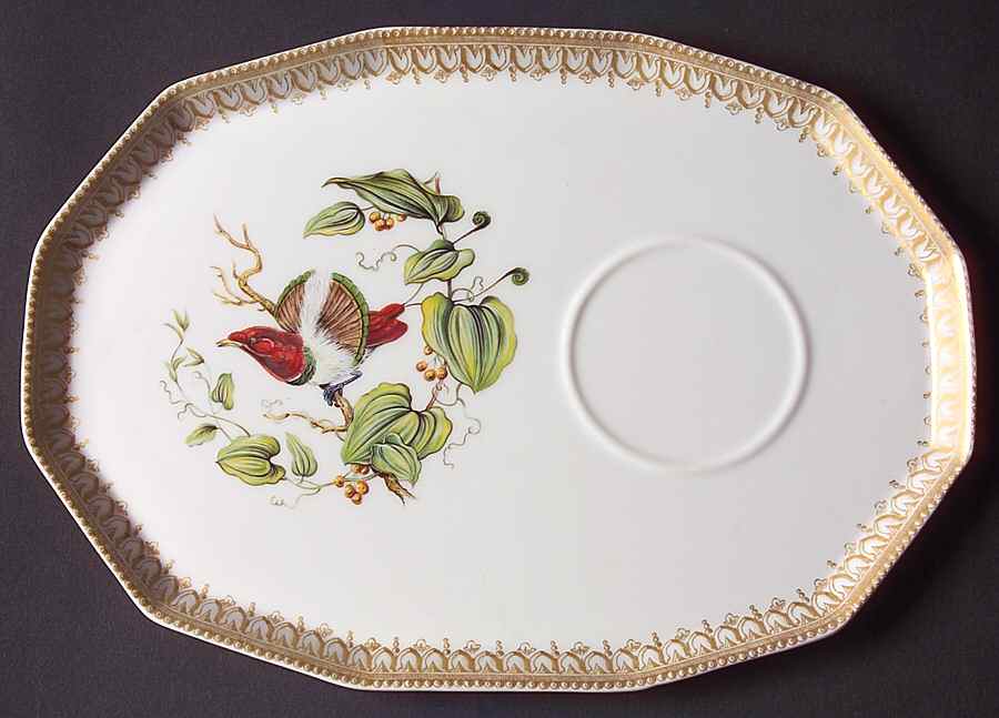 Bird of Paradise Snack Plate by Mottahedeh-1