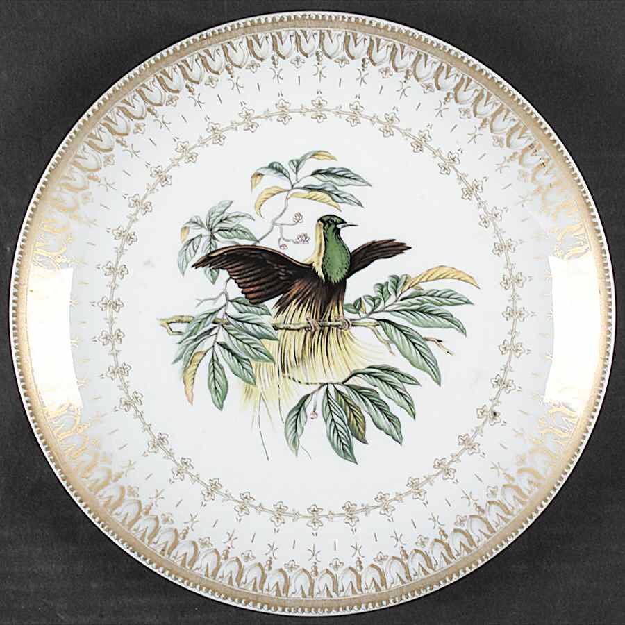 Bird of Paradise Dinner Plate by Mottahedeh-1