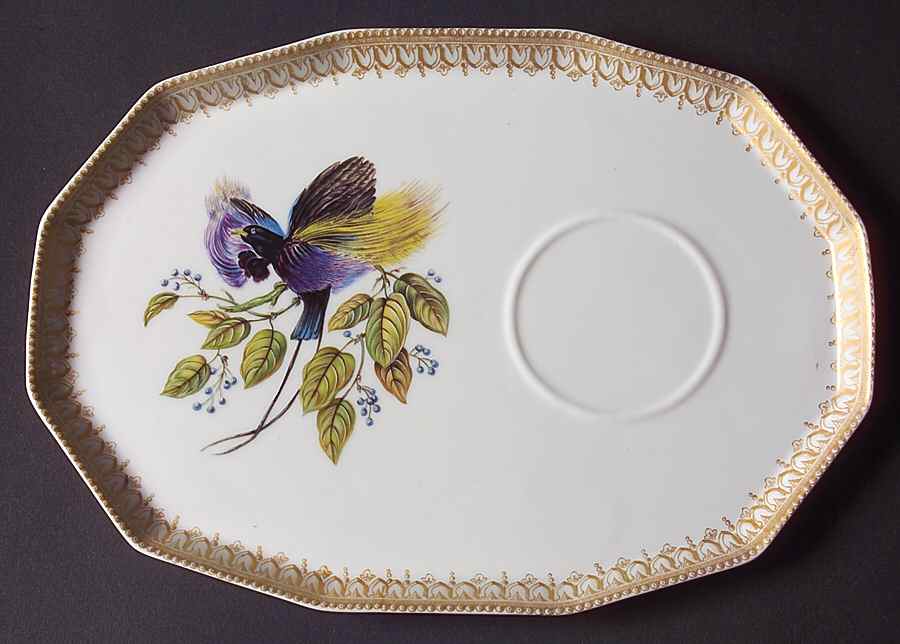 Bird of Paradise Snack Plate by Mottahedeh-1