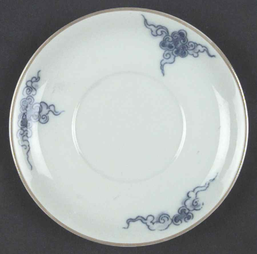 Blue Dragon (Brown Trim) Saucer by Mottahedeh-1