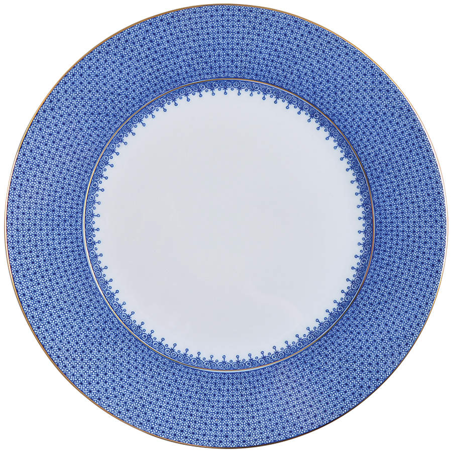 Blue Lace Dinner Plate by Mottahedeh-1