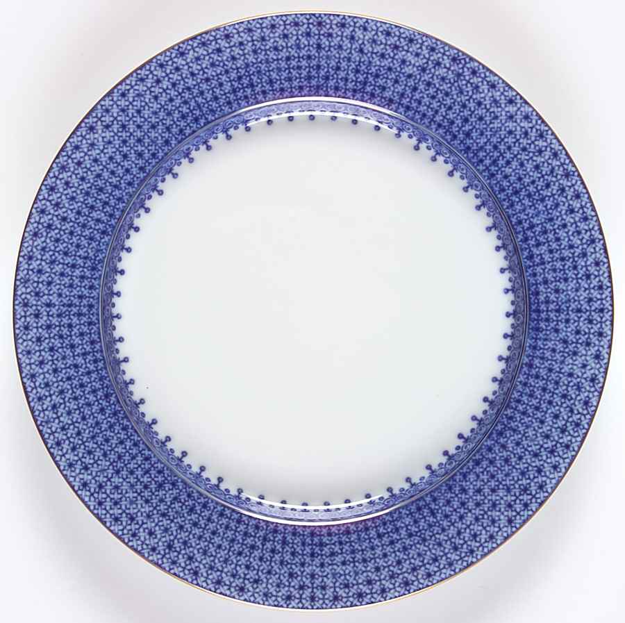 Blue Lace Bread & Butter Plate by Mottahedeh-1