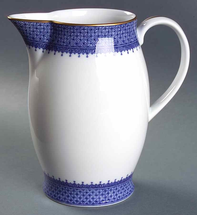 Blue Lace 40 Oz Pitcher by Mottahedeh-1