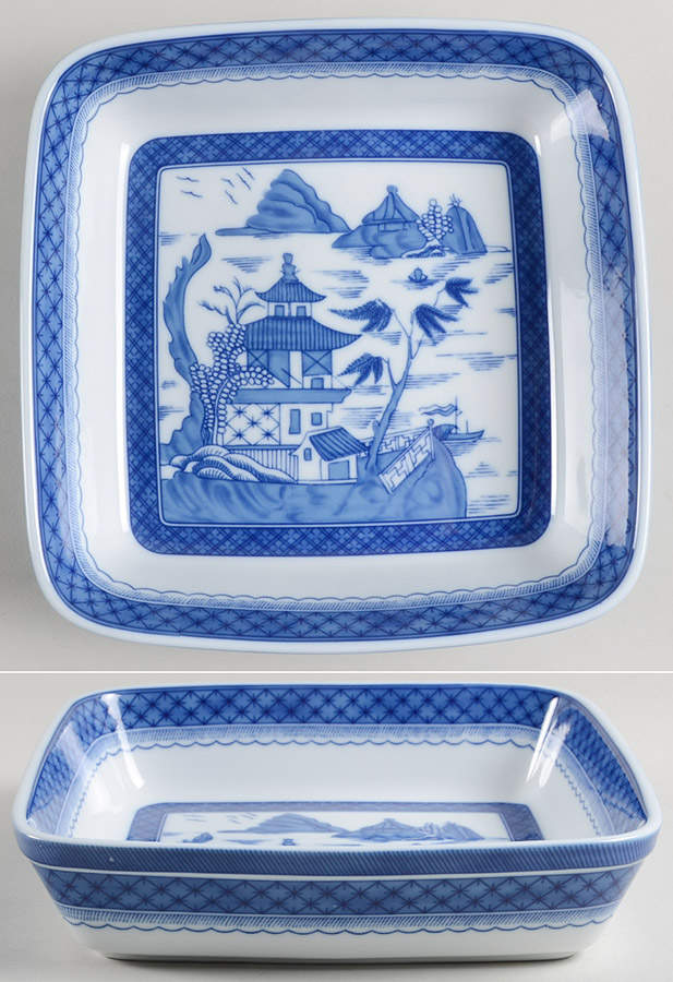 Canton 9" Square Baker by Mottahedeh-1