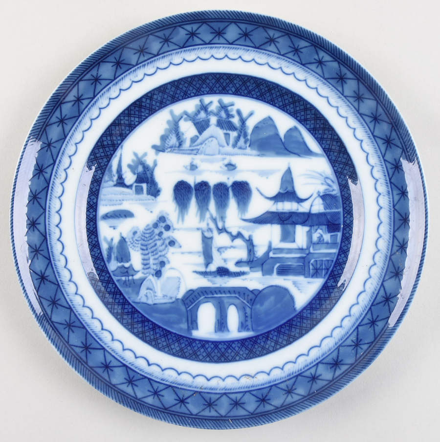 Canton Salad/Dessert Plate by Mottahedeh-1