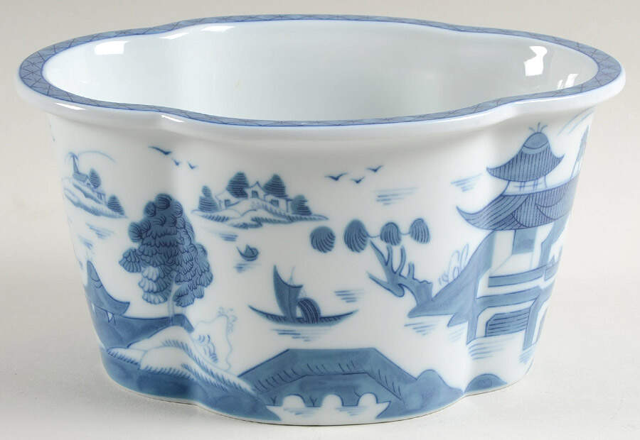 Canton Large Cachepot by Mottahedeh-1