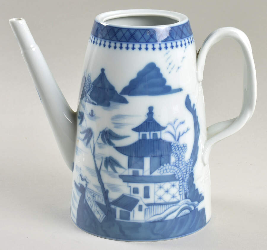 Canton Coffee Pot No Lid by Mottahedeh-1