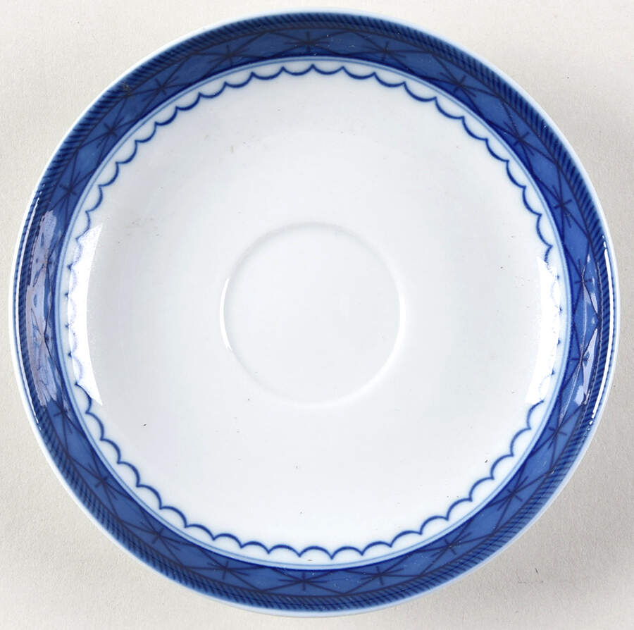 Canton Saucer for Footed Demitasse Cup by Mottahedeh-1