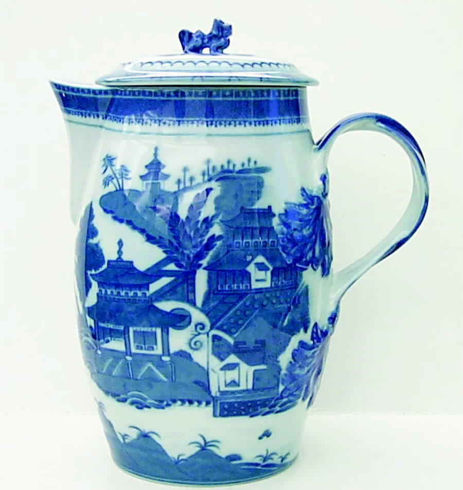 Canton Jug & Lid by Mottahedeh-1