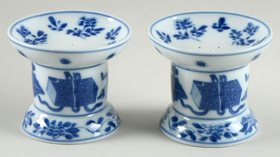 Canton Salt & Pepper Set by Mottahedeh-1