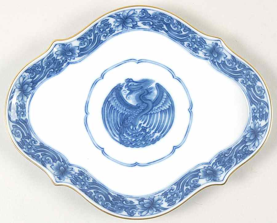 Canton 7" Oval Tray by Mottahedeh-1