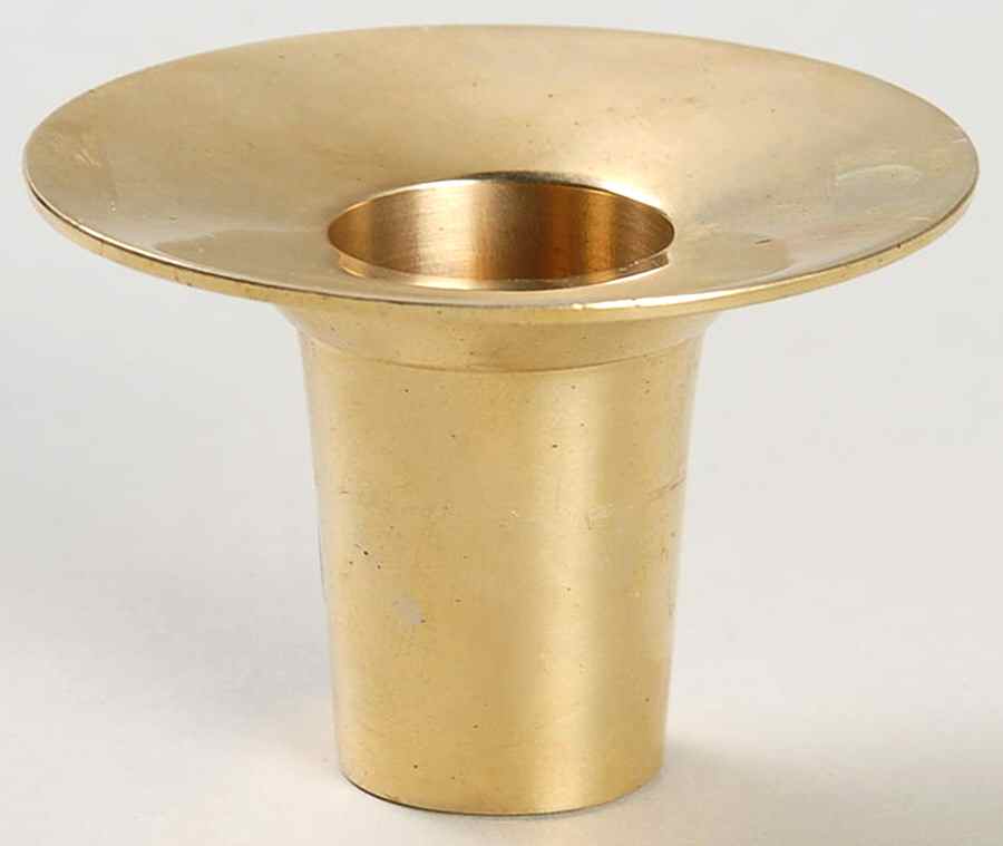 Canton Brass Candlestick Peg by Mottahedeh-1