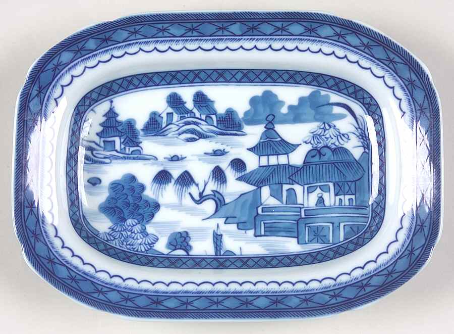 Canton Underplate for Gravy Boat & Lid (GR3 & GR4) by Mottahedeh-1