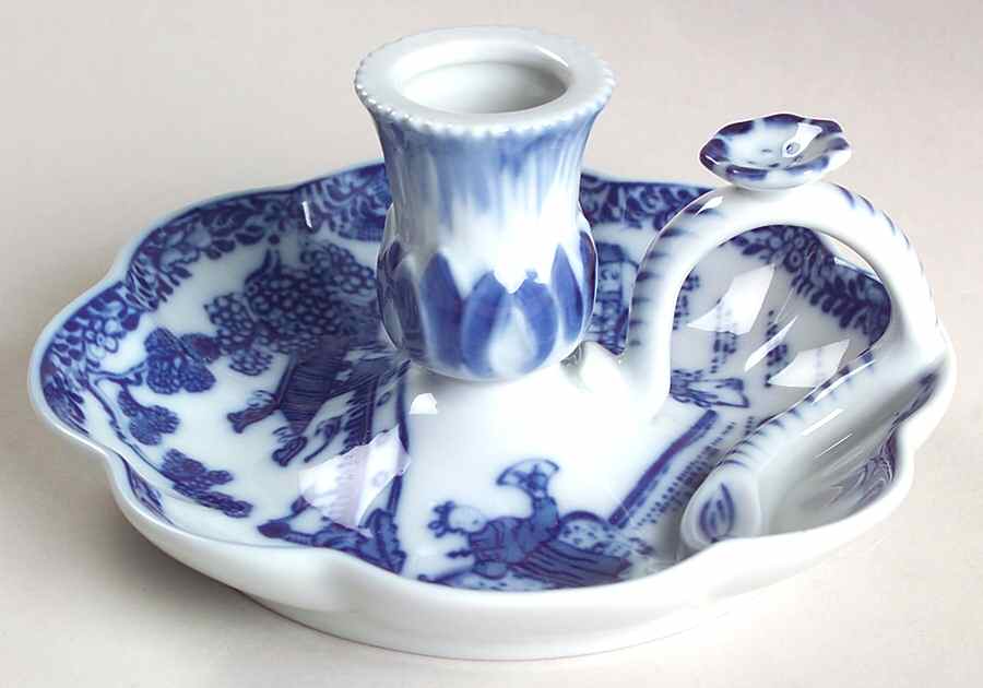 Canton Chamberstick by Mottahedeh-1