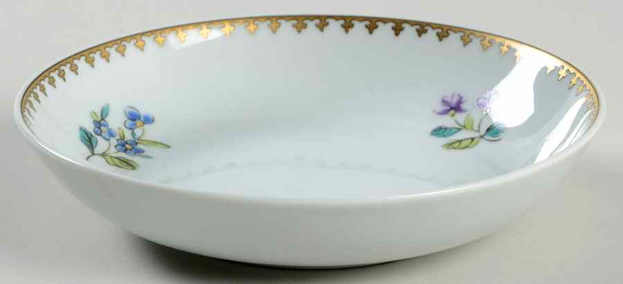 Castle Rose Fruit/Dessert (Sauce) Bowl by Mottahedeh-1