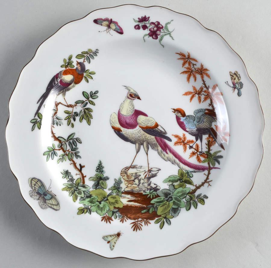 Chelsea Birds Dinner Plate by Mottahedeh-1