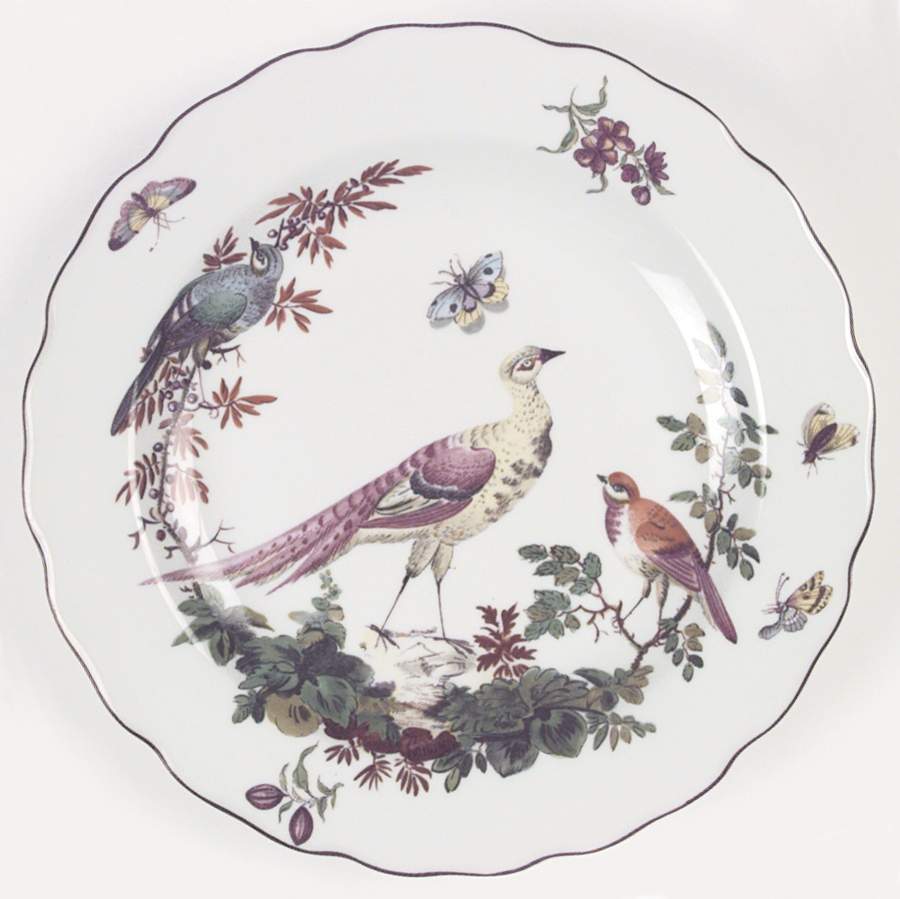 Chelsea Birds Dinner Plate by Mottahedeh-1