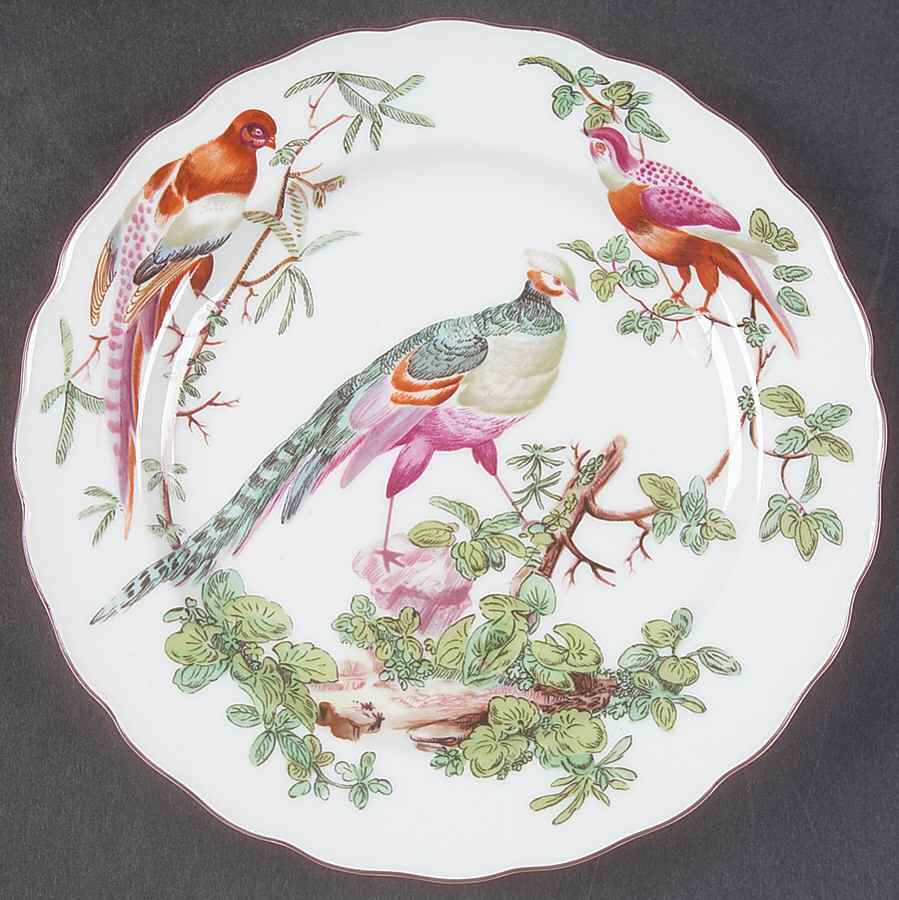 Chelsea Birds Bread & Butter Plate by Mottahedeh-1