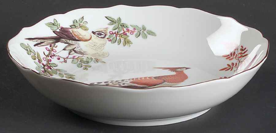 Chelsea Birds Coupe Cereal Bowl by Mottahedeh-1