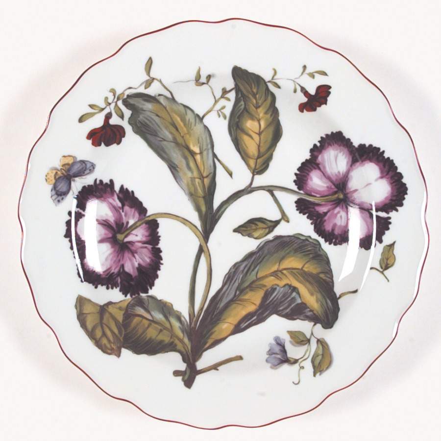 Chelsea Botanical Dinner Plate by Mottahedeh-1