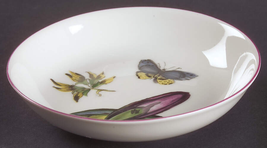 Chelsea Botanical Fruit/Dessert (Sauce) Bowl by Mottahedeh-1