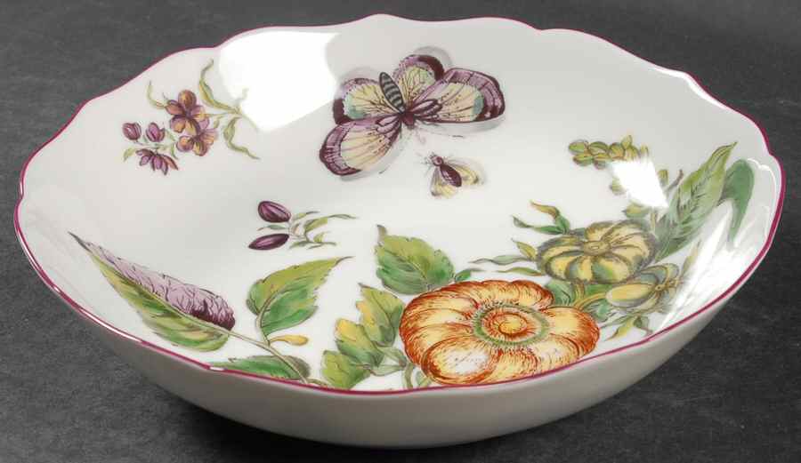 Chelsea Botanical Coupe Cereal Bowl by Mottahedeh-1
