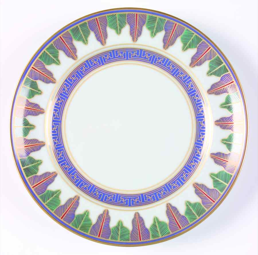 Charleston Feather Bread & Butter Plate by Mottahedeh-1