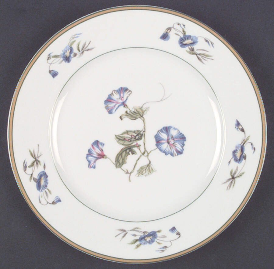 Charleston Flowers Salad/Dessert Plate by Mottahedeh-1