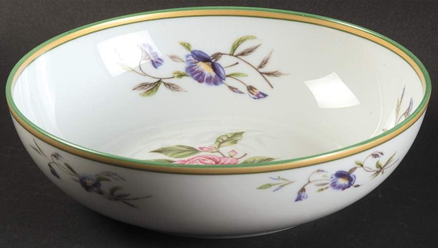 Charleston Flowers Coupe Cereal Bowl by Mottahedeh-1