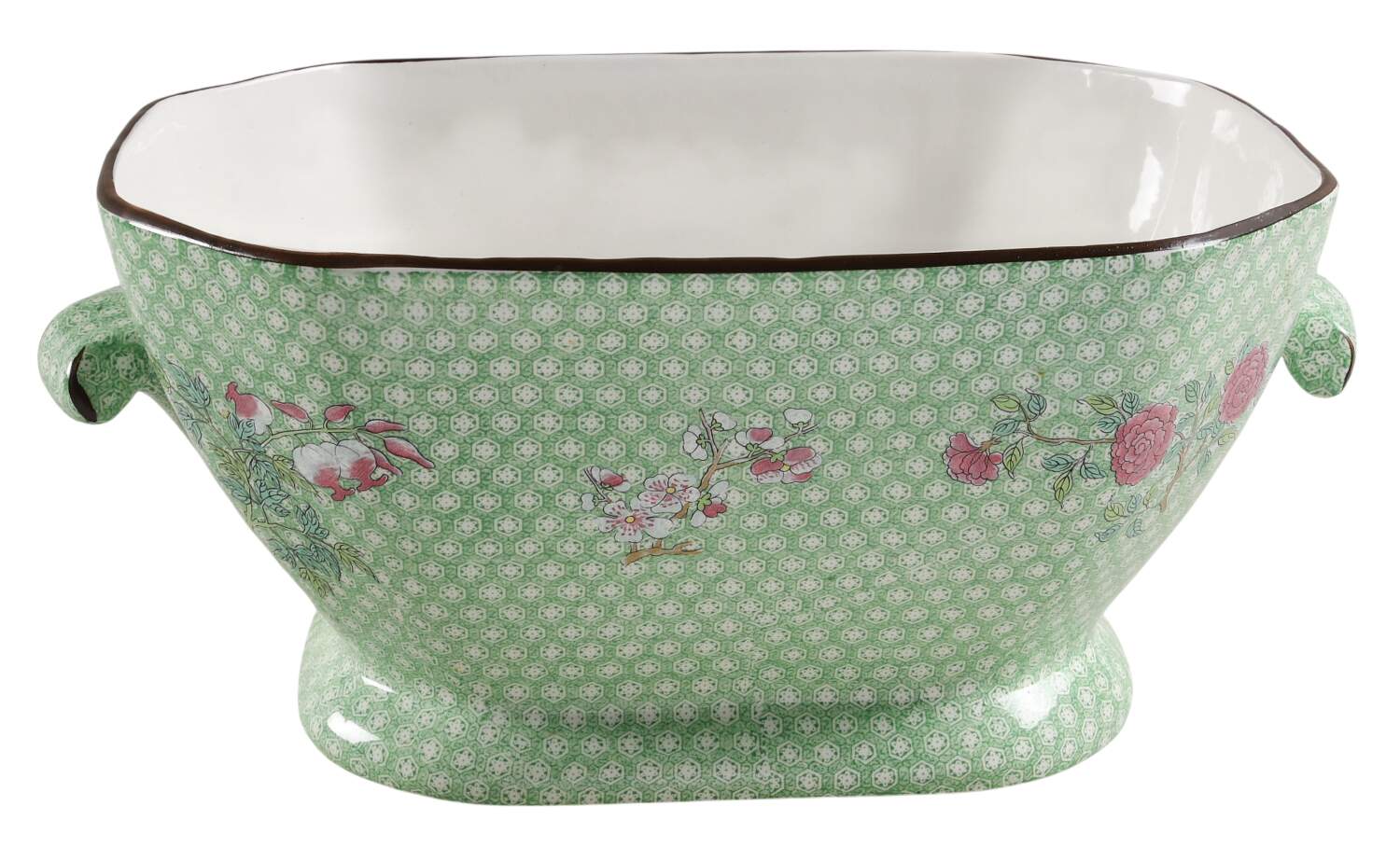 Cornelia Green Tureen No Lid by Mottahedeh-1