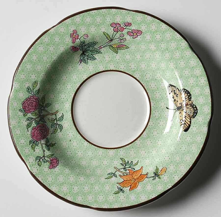 Cornelia Green Saucer by Mottahedeh-1