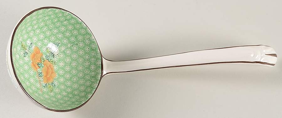 Cornelia Green Tureen Ladle by Mottahedeh-1