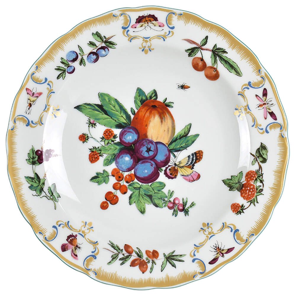 Duke of Gloucester Salad/Dessert Plate by Mottahedeh-1