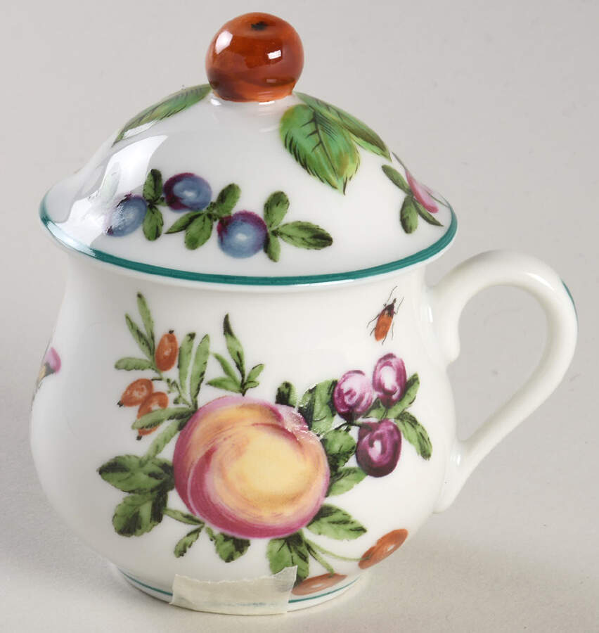 Duke of Gloucester Pot de Creme (2 Pc)-Lid & Base by Mottahedeh-1