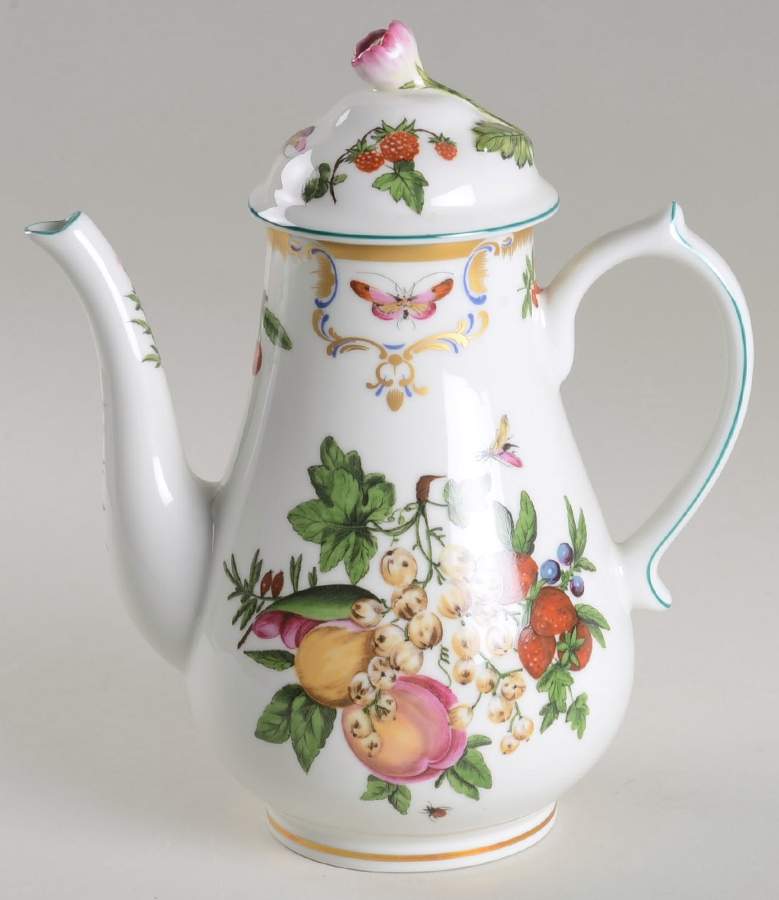 Duke of Gloucester Coffee Pot & Lid by Mottahedeh-1
