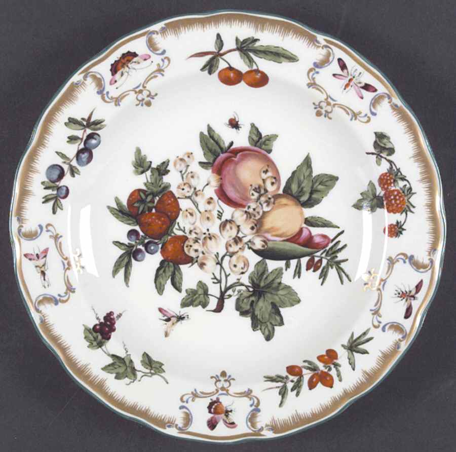 Duke of Gloucester Salad/Dessert Plate by Mottahedeh-1