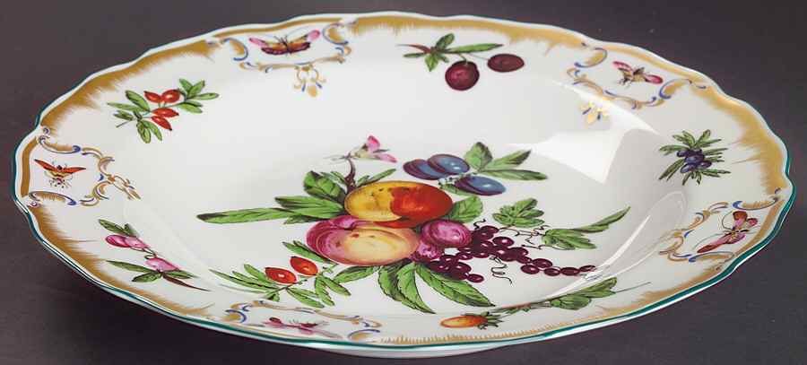 Duke of Gloucester Large Rim Soup Bowl by Mottahedeh-1