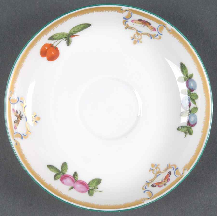 Duke of Gloucester Saucer for Flat Demitasse Cup by Mottahedeh-1