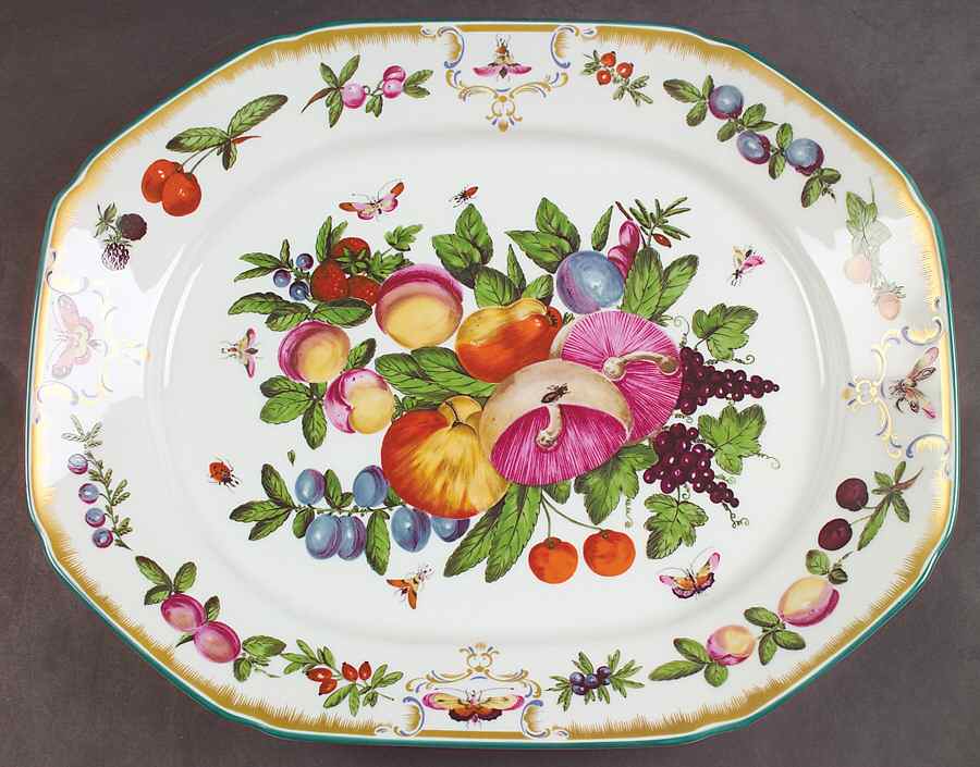 Duke of Gloucester 15" Octagonal Serving Platter by Mottahedeh-1