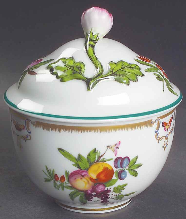 Duke of Gloucester Sugar Bowl & Lid by Mottahedeh-1